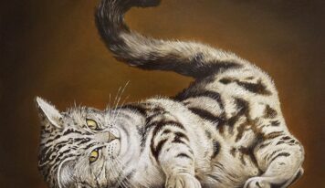 Interesting Paintings of Cute Cats