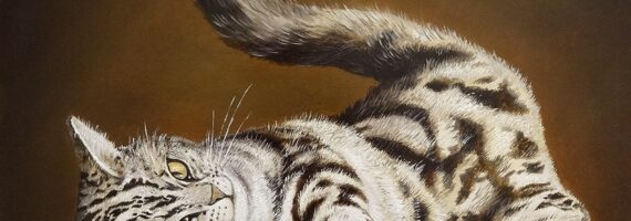 Interesting Paintings of Cute Cats