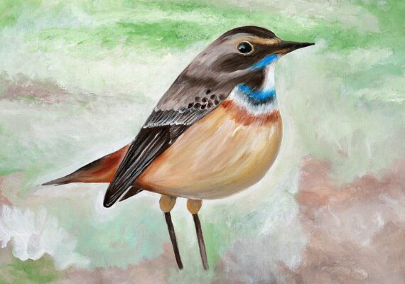 Interesting Paintings of Pretty Birds