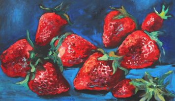 Oil Paintings with Various Berries
