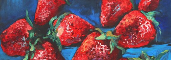 Oil Paintings with Various Berries