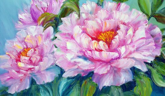 Beautiful Paintings with Wildflowers