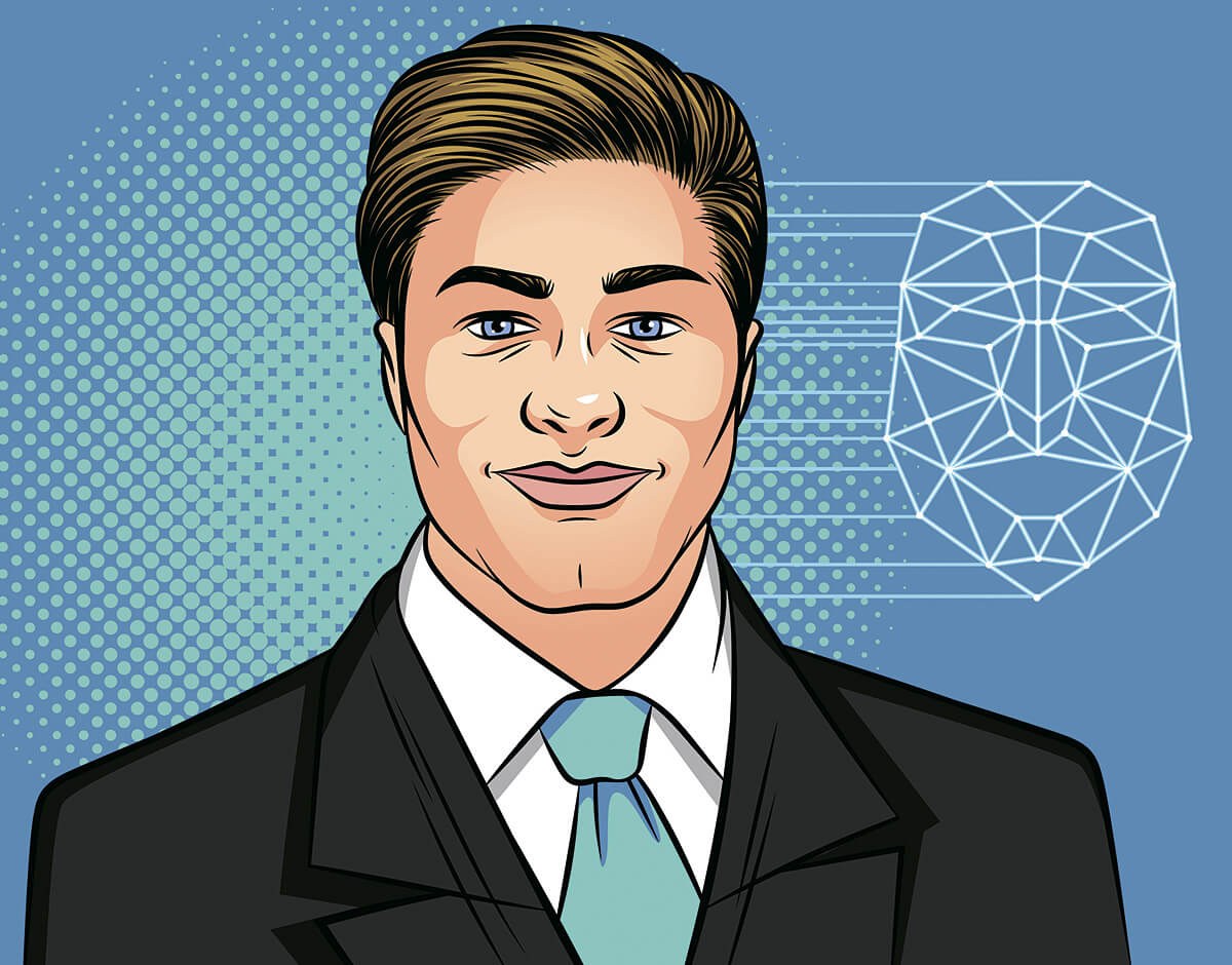 Picture of a smiling man