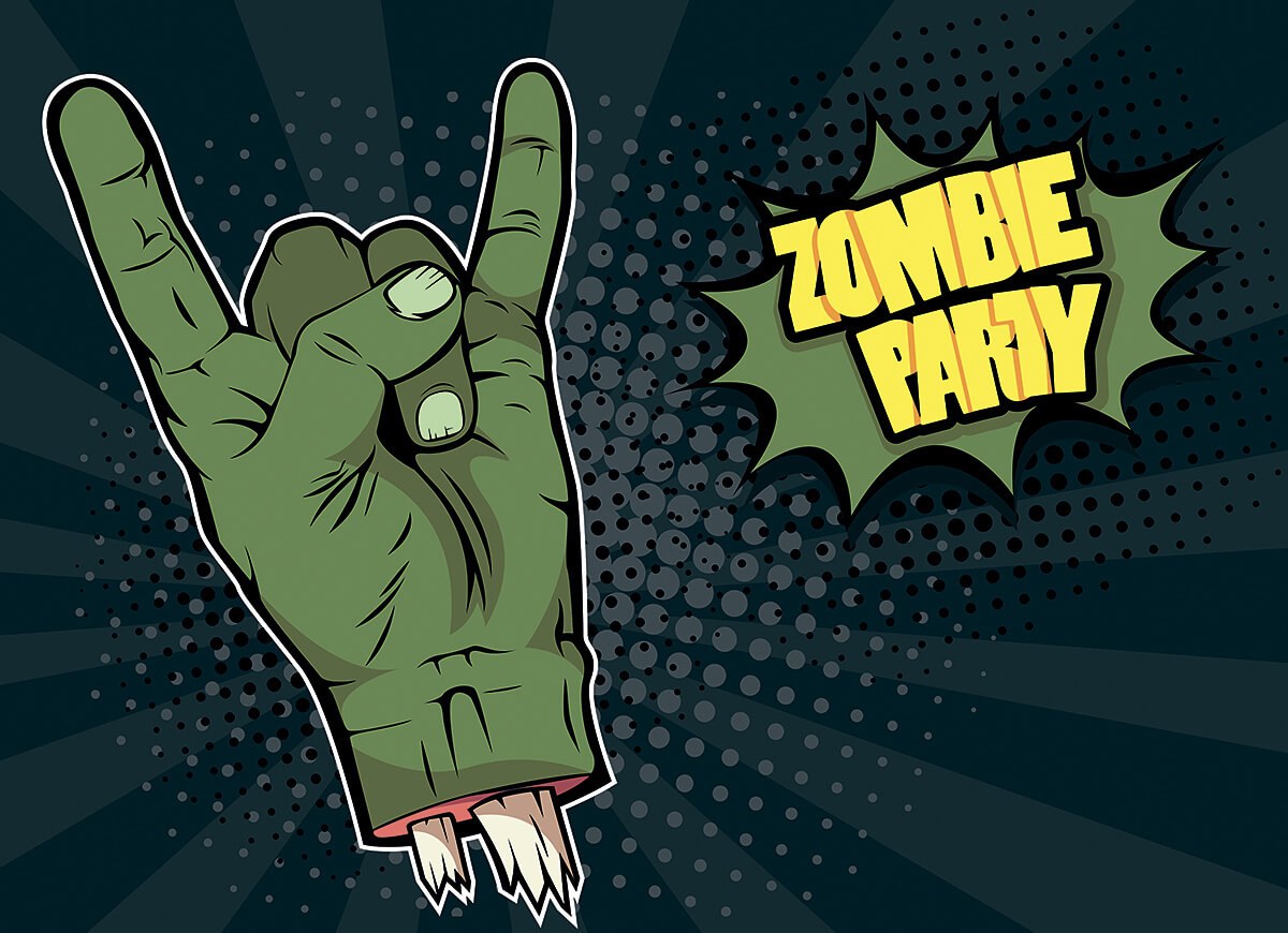 Hand gesture to start a Fun Party