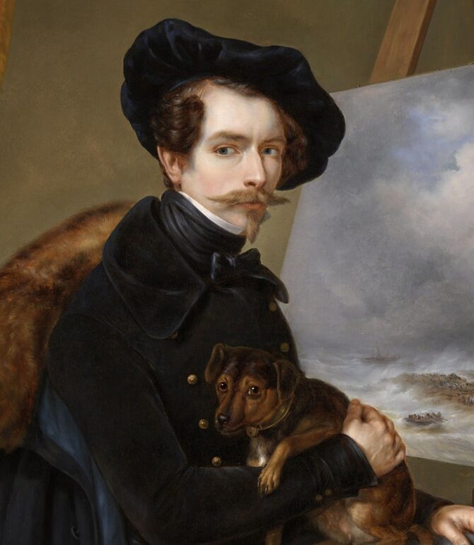 Paintings with Self-Portraits of Famous Painters
