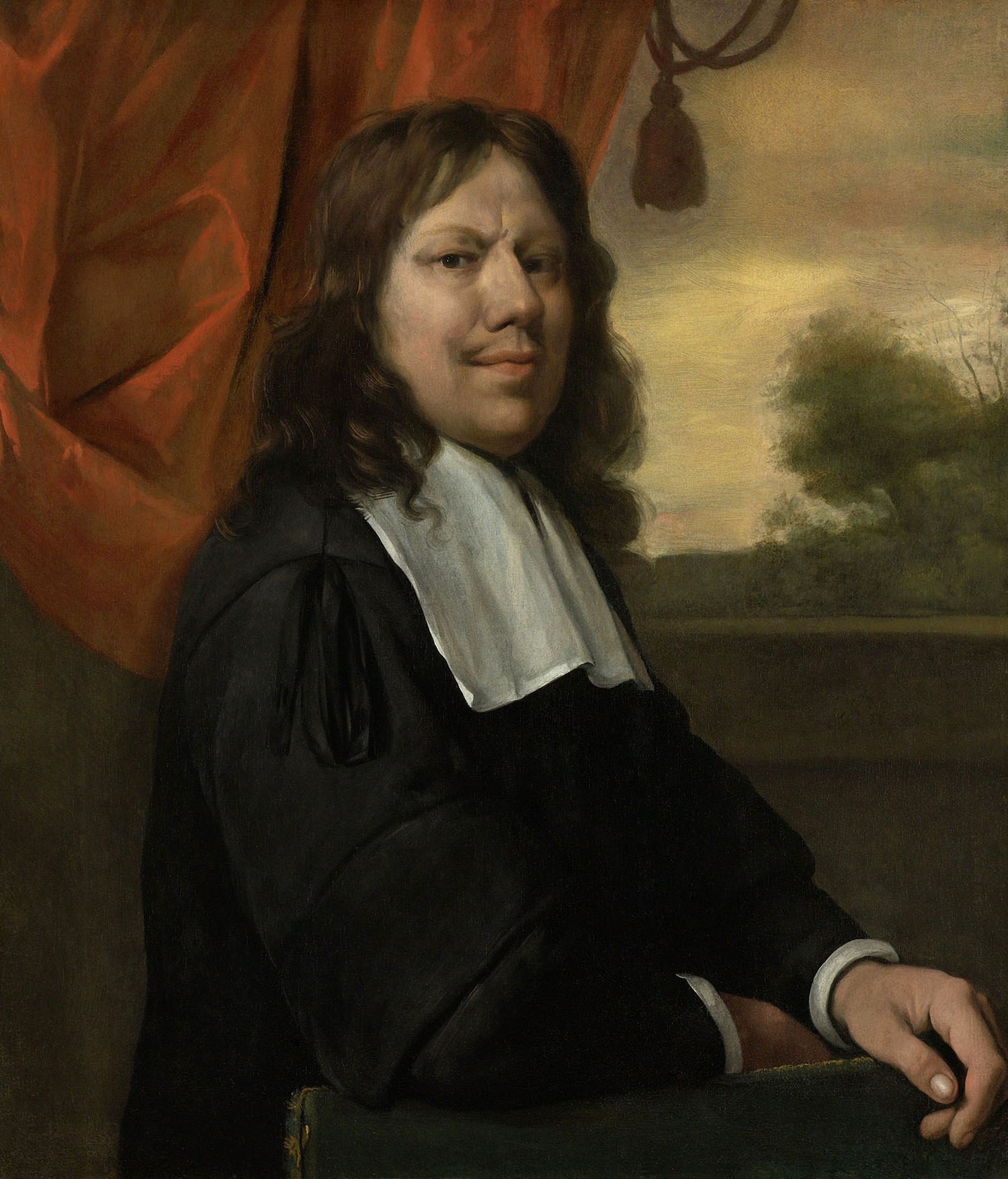 Self-Portrait, Jan Steen, Painter: Jan Havickszoon Steen, 1670, Amsterdam, Netherlands, Original painting