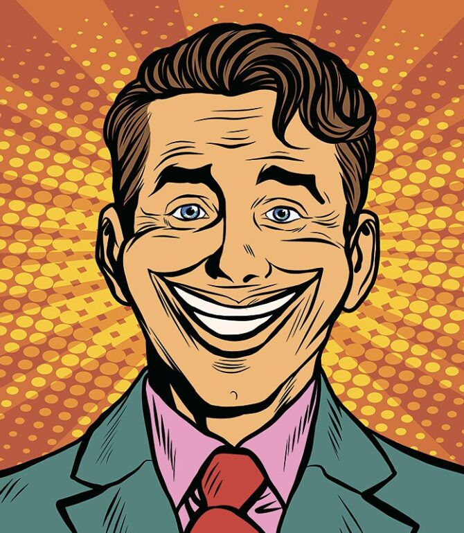 Funny Pictures with Smiling Men