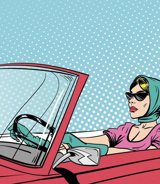 Interesting Pictures of Women and Cars