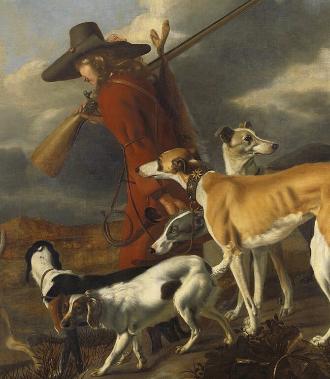 Fascinating Paintings with the Participation of Dogs