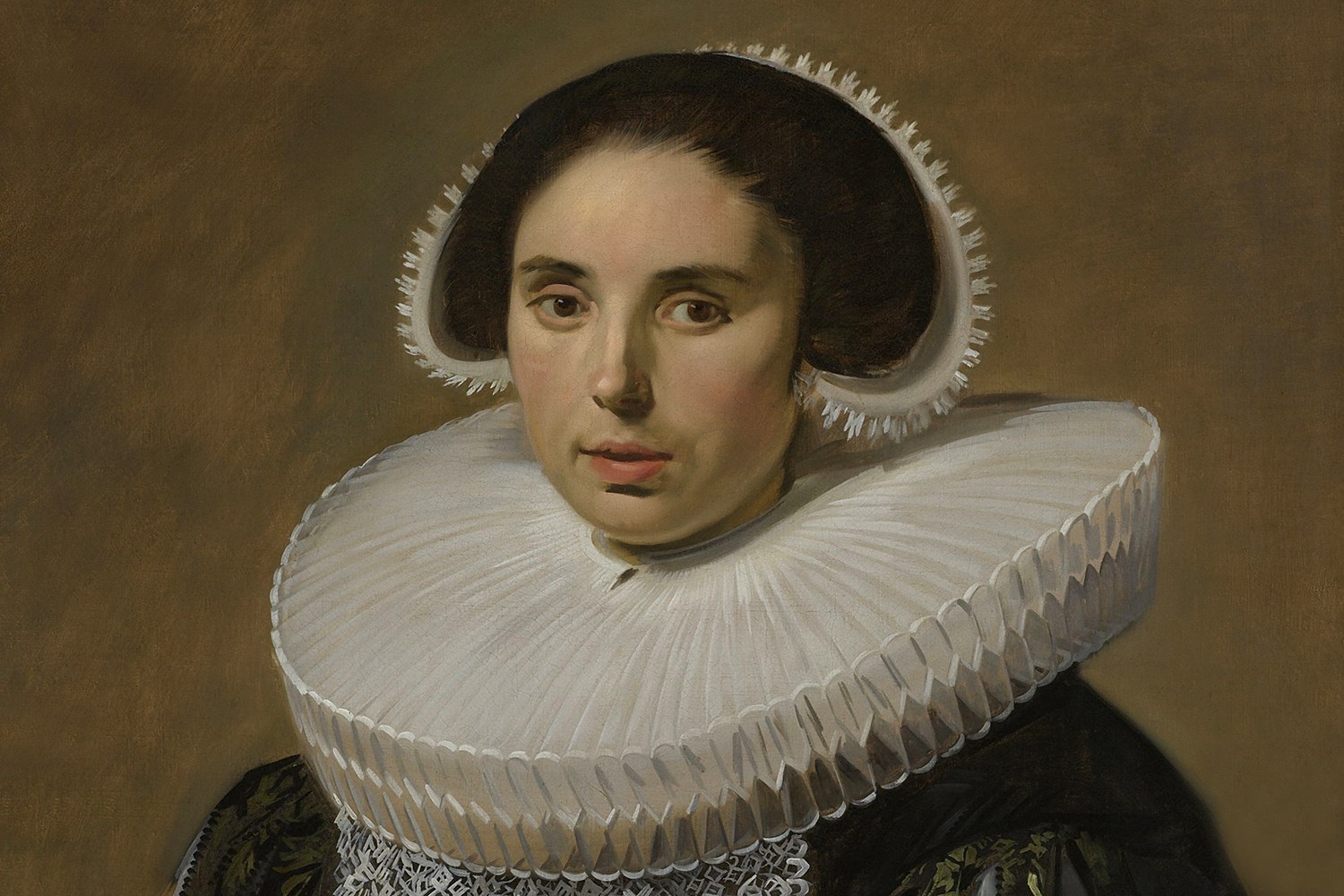 Portrait of a Woman, Frans Hals, 1635, Original Painting