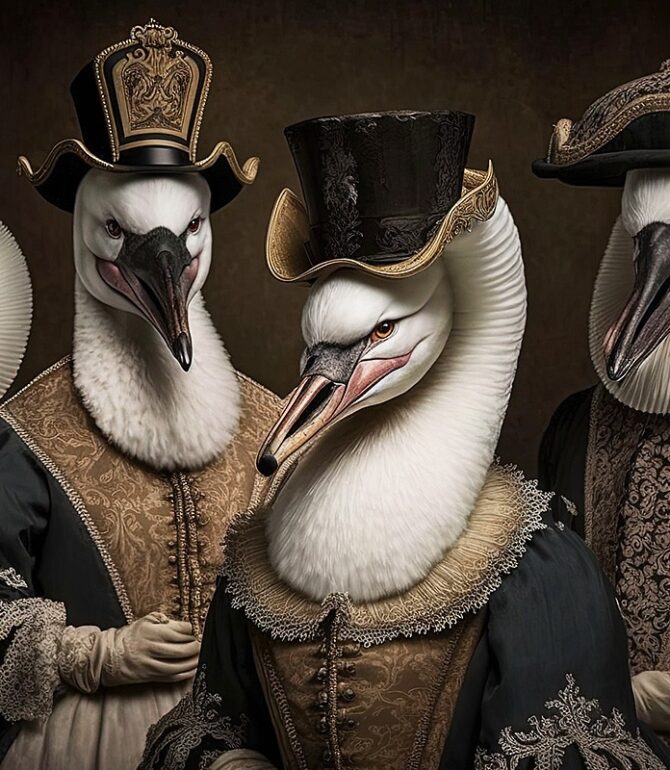 Pictures of Animals Dressed in Human Clothes