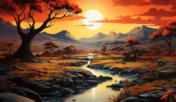 Pictures of Magnificent Natural Sunsets