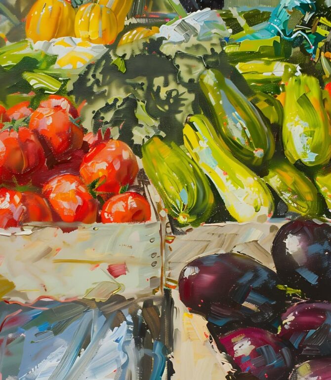 When Vegetables Become Art