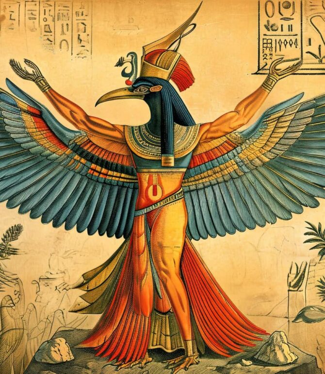Shadows of the Sacred Animals of Egypt